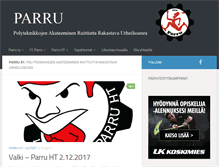 Tablet Screenshot of parru.info